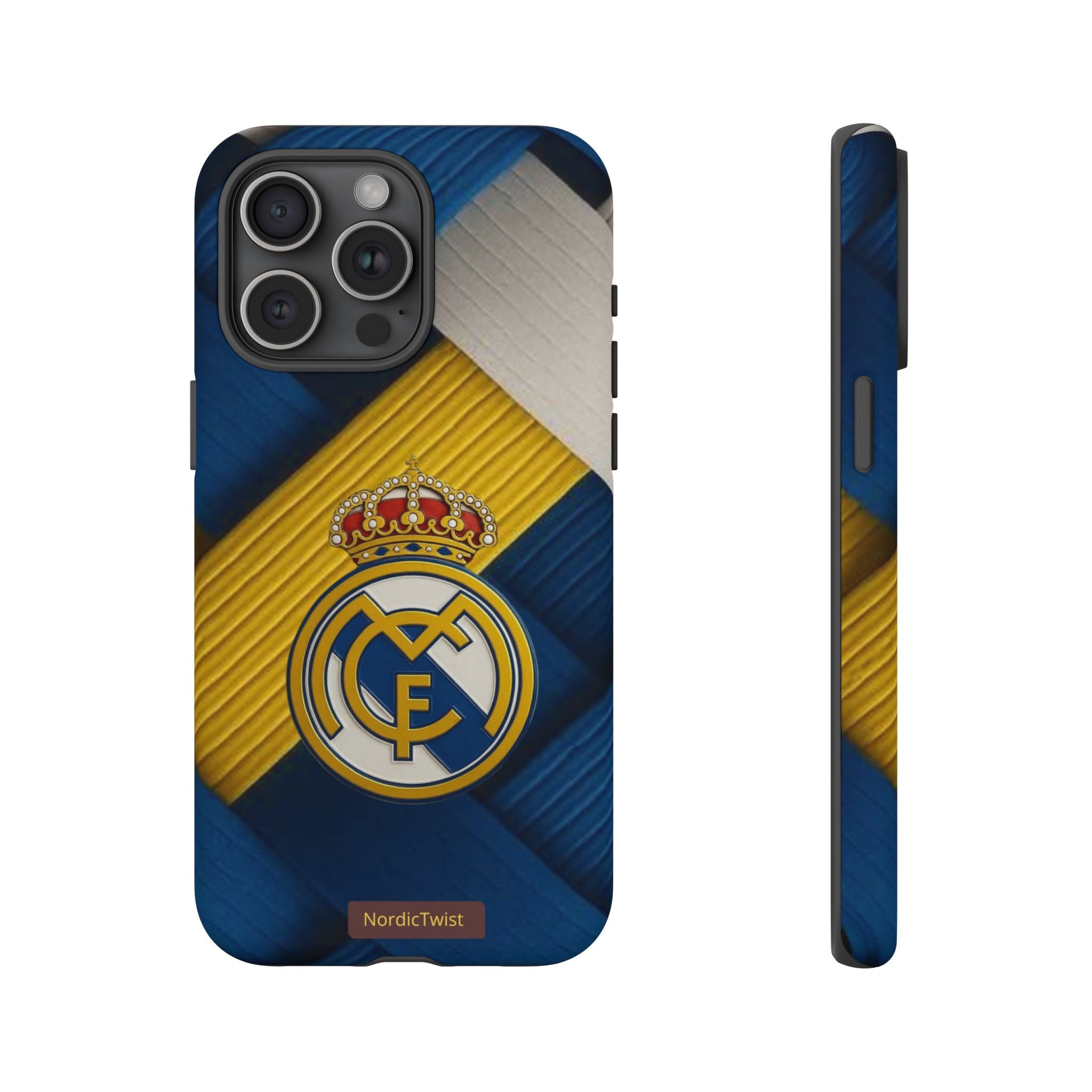 Real Madrid Tough Phone Case - Durable Protection with Team Colors