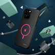 MagSafe Magnetic Impact-Resistant Phone Case — Pink Ring Design