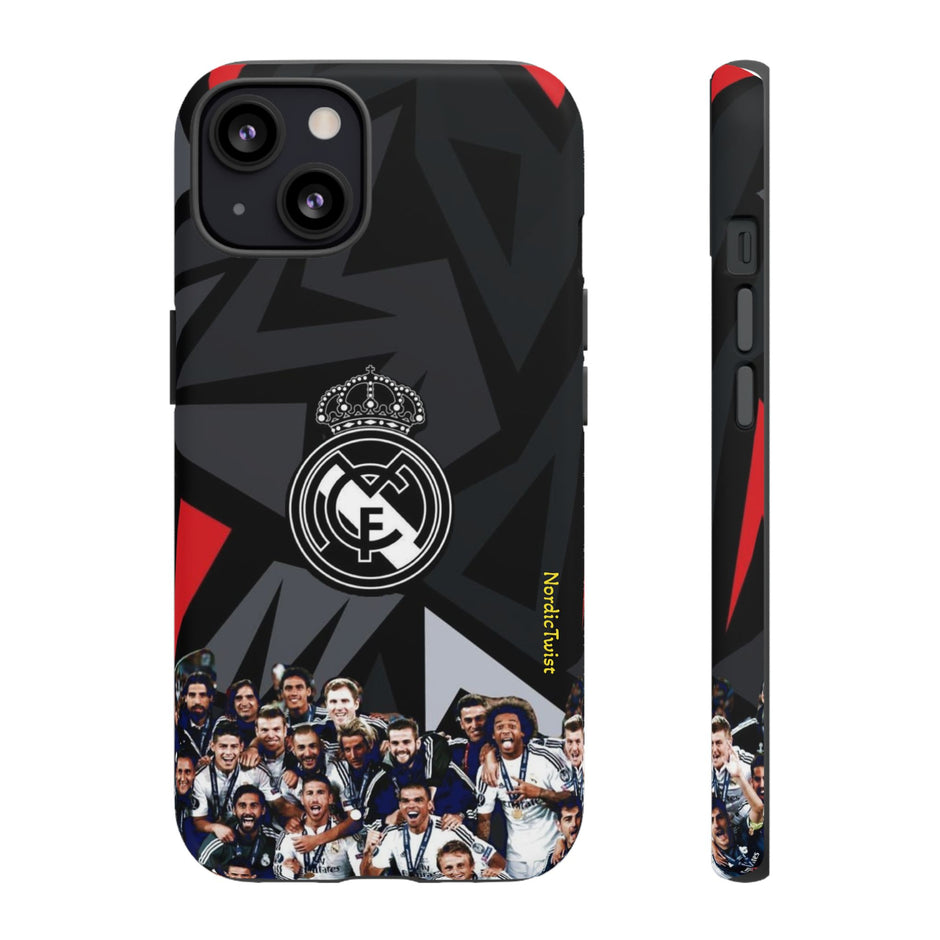 Soccer Team Photo Tough Case – Real Madrid Champions Phone Case