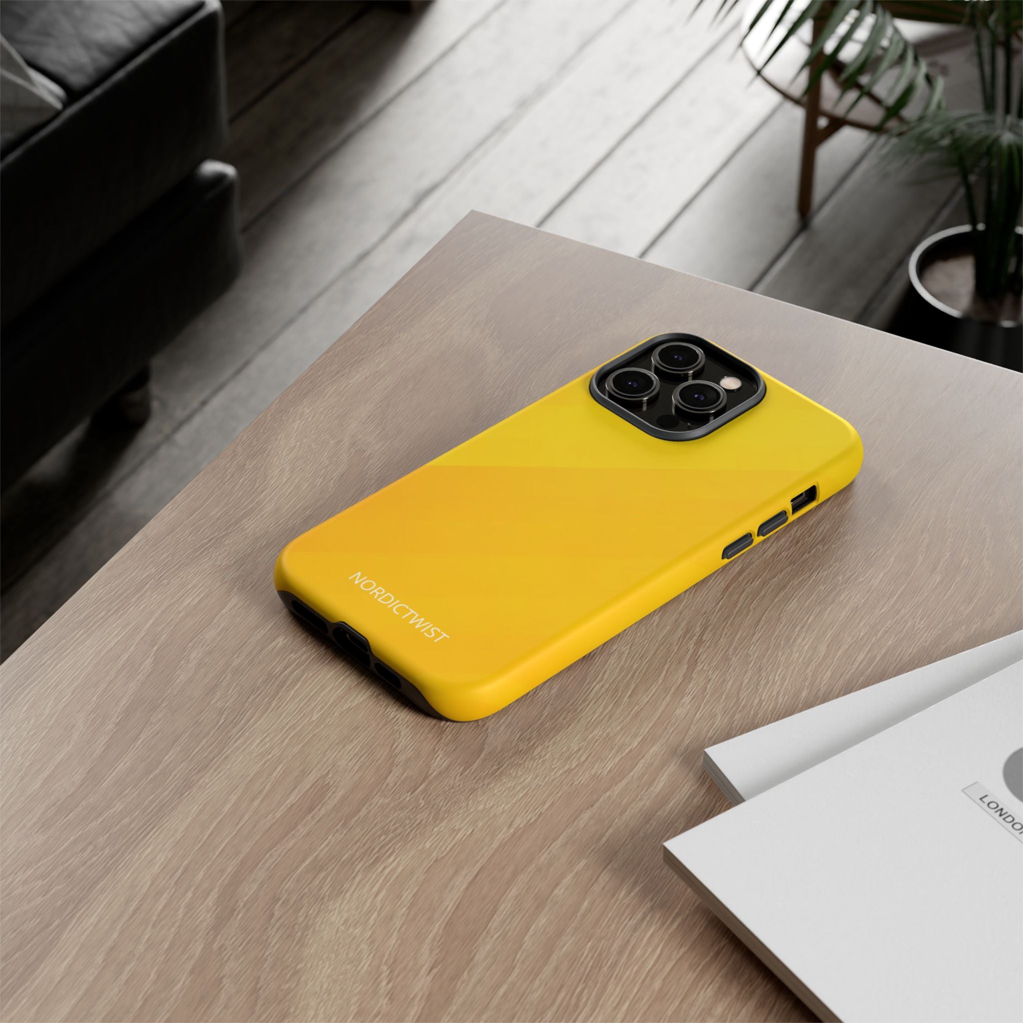 Durable Yellow Phone Case - Tough Protection for Your Device