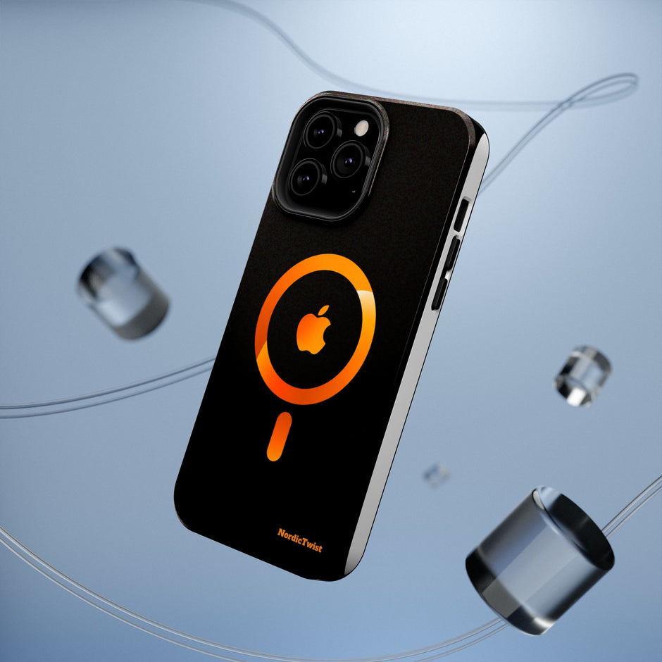 Stöttåligt MagSafe iPhone-skal – Orange Sökikon