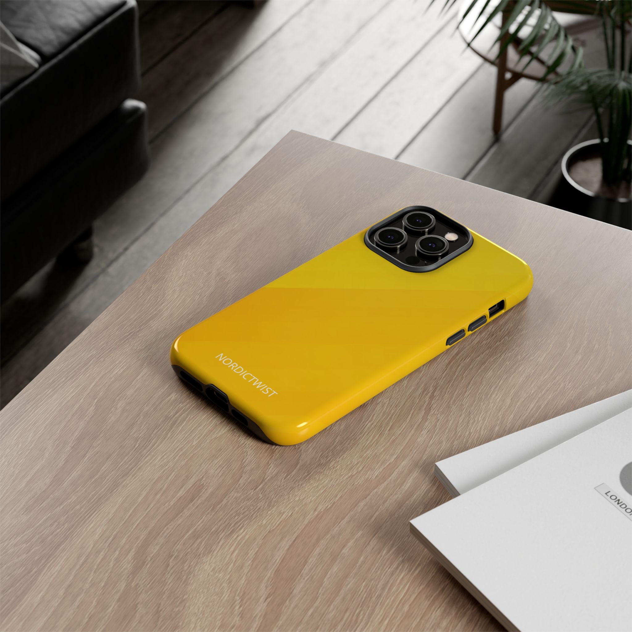 Durable Yellow Phone Case - Tough Protection for Your Device