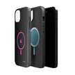 MagSafe Magnetic Impact-Resistant Phone Case — Pink Ring Design