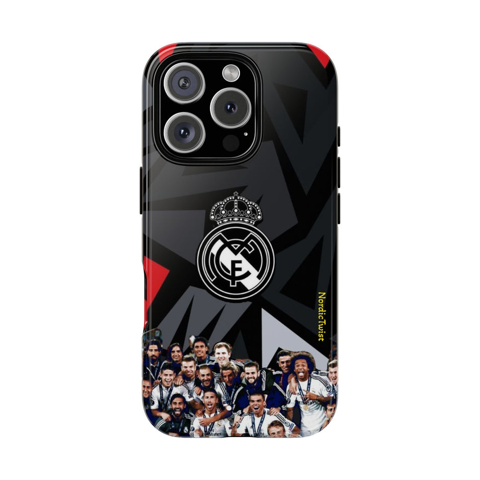 Soccer Team Photo Tough Case – Real Madrid Champions Phone Case