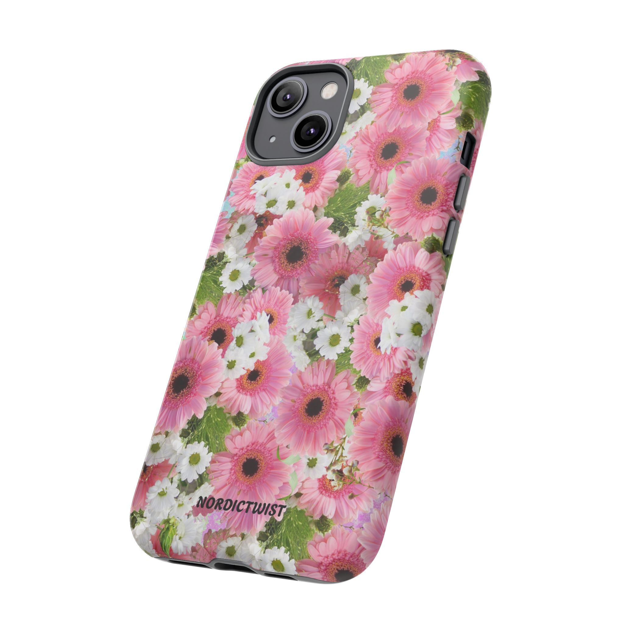 Floral Tough Phone Case - Colorful Flower Design for Nature Lovers