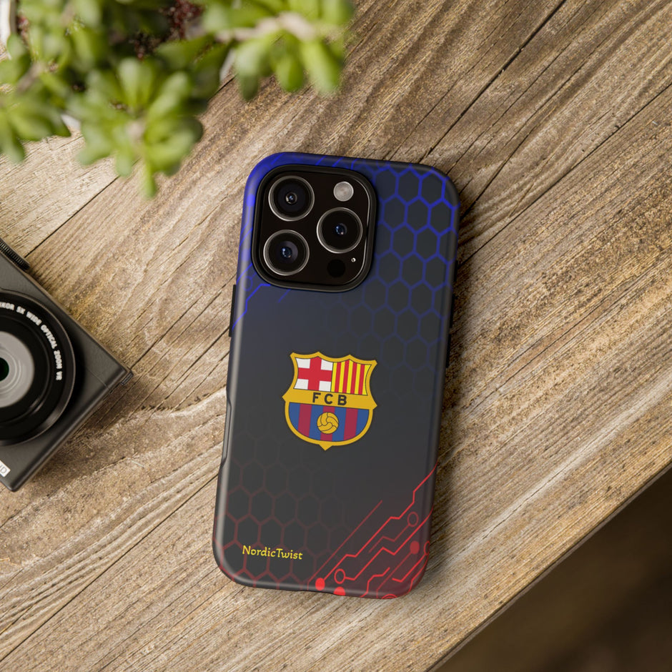 FC Barcelona Tough Phone Case — Protective Soccer Club iPhone Cover
