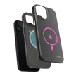 MagSafe Magnetic Impact-Resistant Phone Case — Pink Ring Design