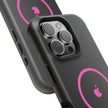MagSafe Magnetic Impact-Resistant Phone Case — Pink Ring Design