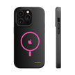 MagSafe Magnetic Impact-Resistant Phone Case — Pink Ring Design