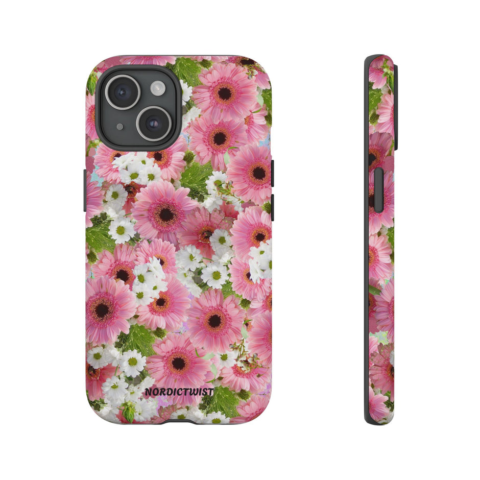 Floral Tough Phone Case - Colorful Flower Design for Nature Lovers
