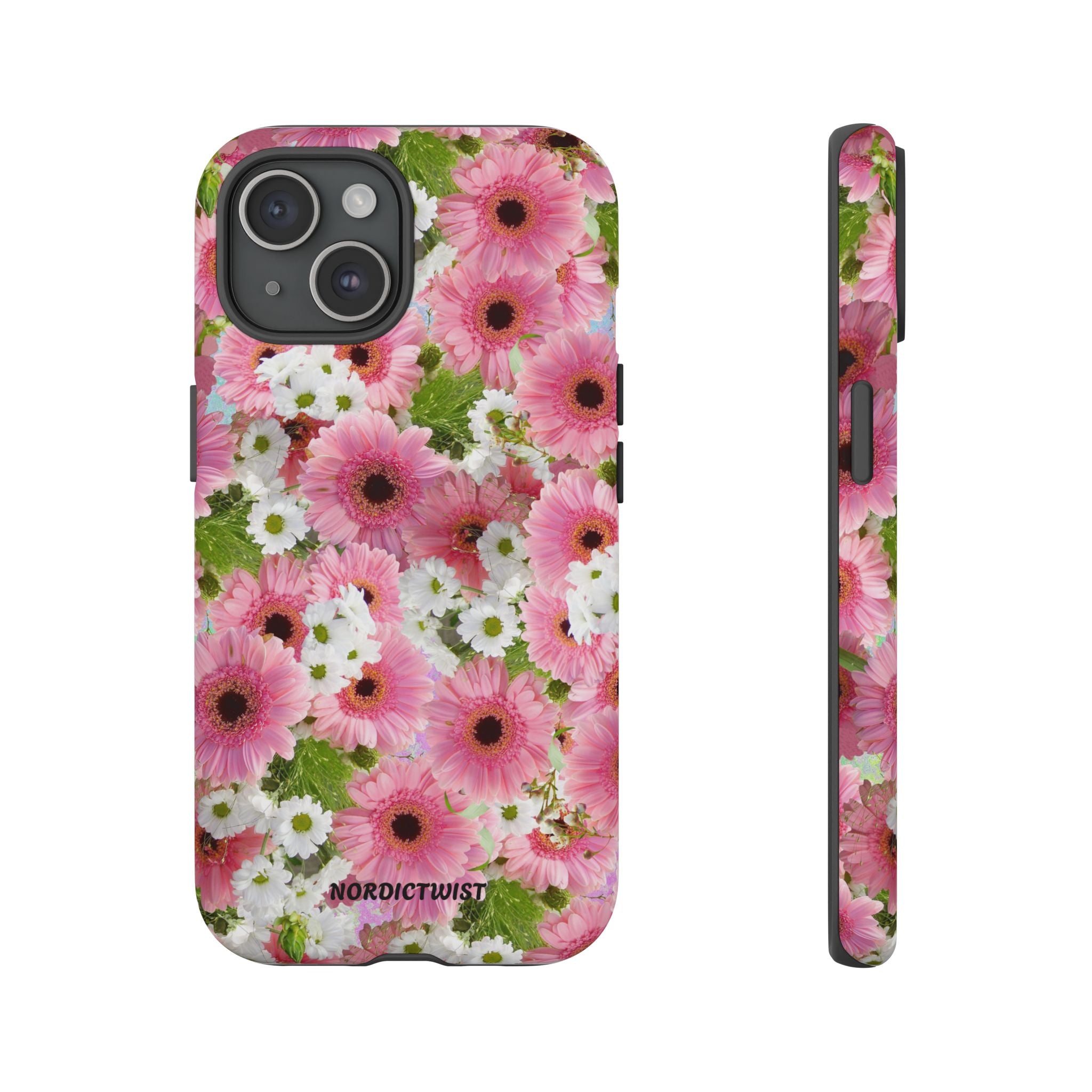Floral Tough Phone Case - Colorful Flower Design for Nature Lovers