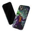 Joker Chaos Tough Phone Case — Electric Cards Graphic iPhone Case