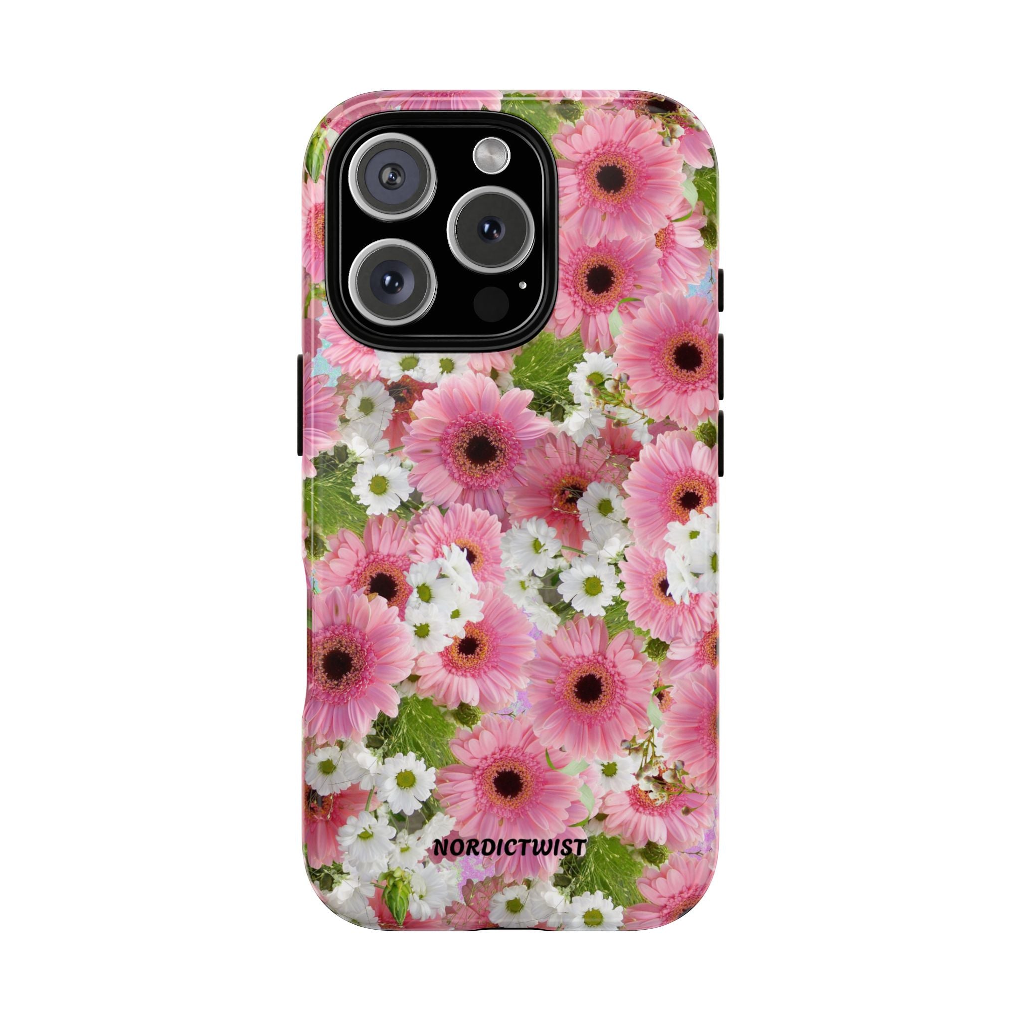 Floral Tough Phone Case - Colorful Flower Design for Nature Lovers