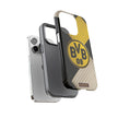 BVB 09 Tough Phone Case - Durable Protection with Bold Black and Yellow Design