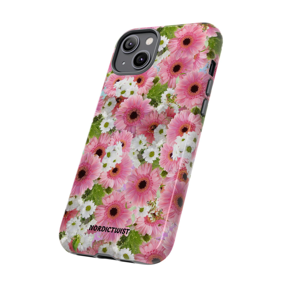 Floral Tough Phone Case - Colorful Flower Design for Nature Lovers