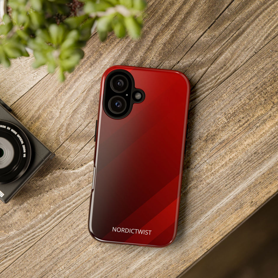 Durable Red Phone Case - Tough Protection for Your Device