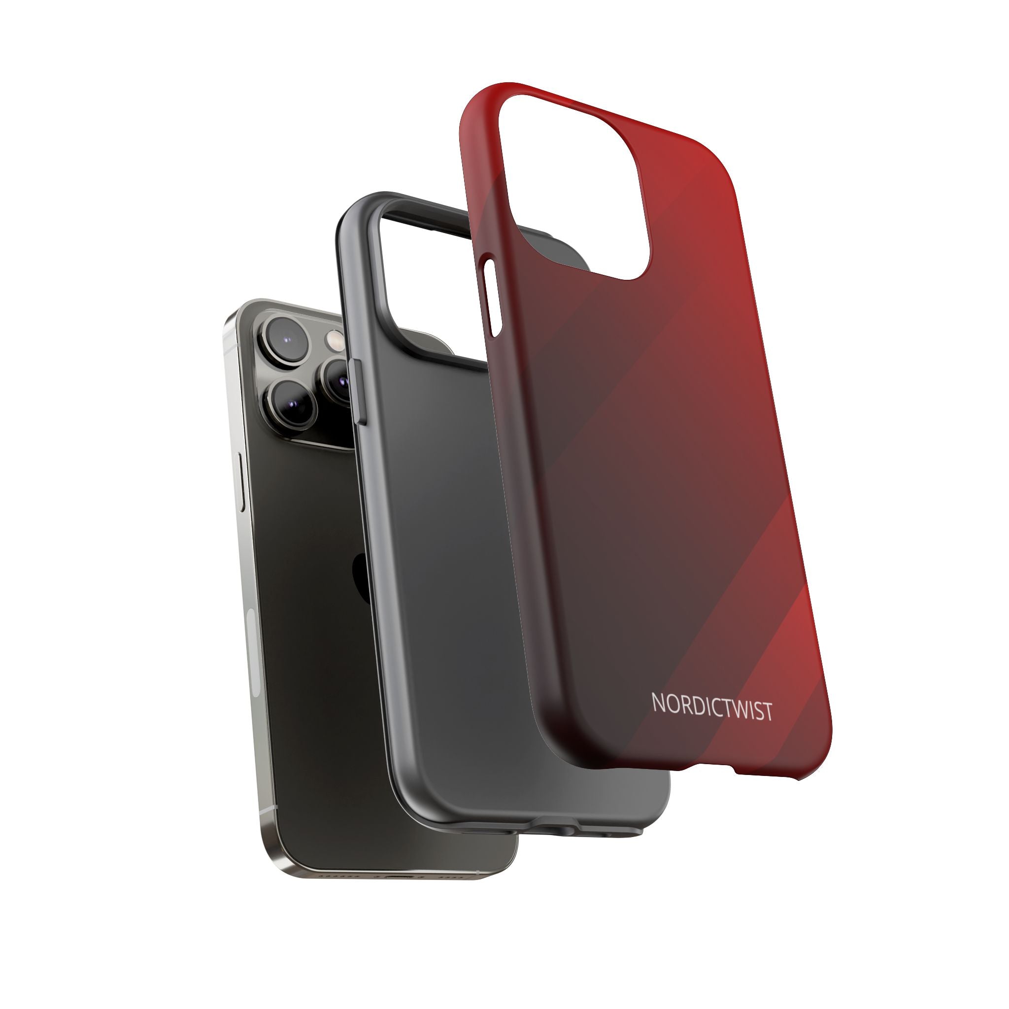 Durable Red Phone Case - Tough Protection for Your Device