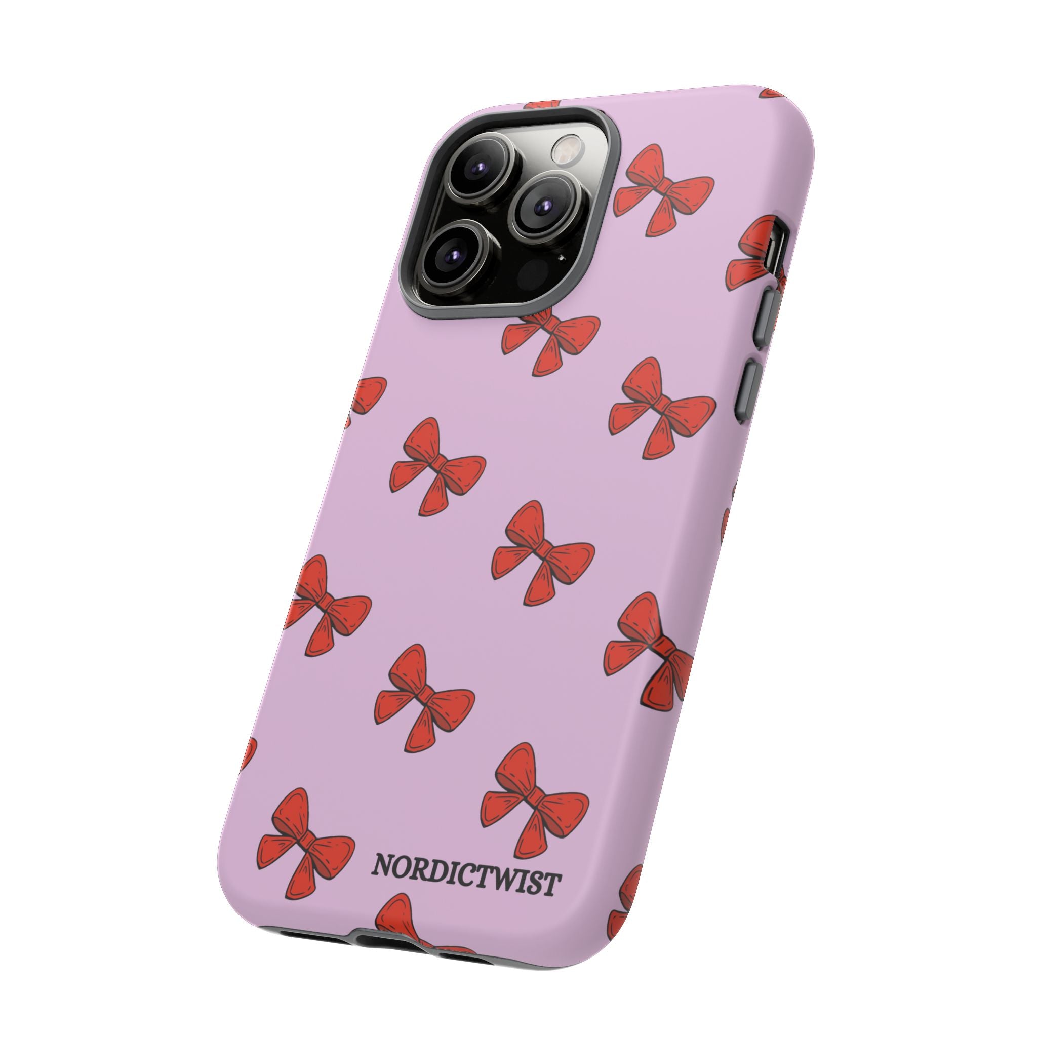Cute Bow Pattern Phone Case