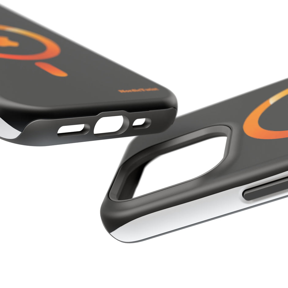Stöttåligt MagSafe iPhone-skal – Orange Sökikon