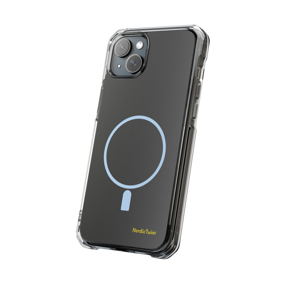 Clear Magnetic Phone Case — MagSafe Compatible Protective Cover