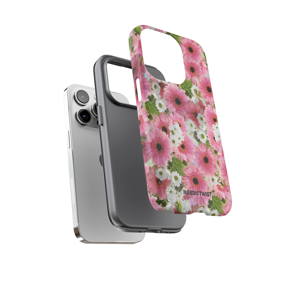 Floral Tough Phone Case - Colorful Flower Design for Nature Lovers
