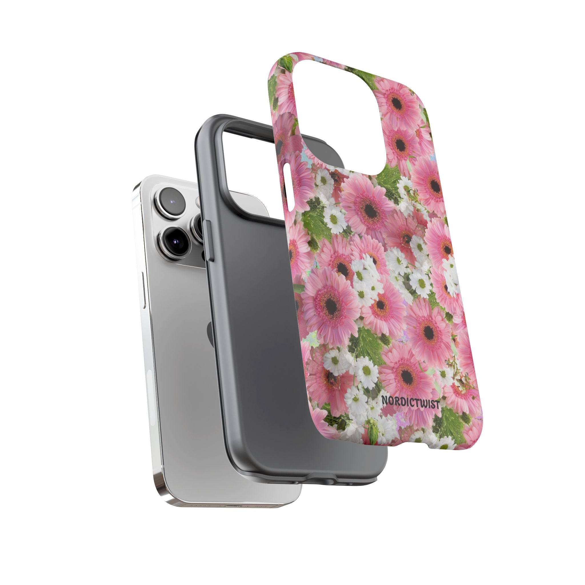 Floral Tough Phone Case - Colorful Flower Design for Nature Lovers