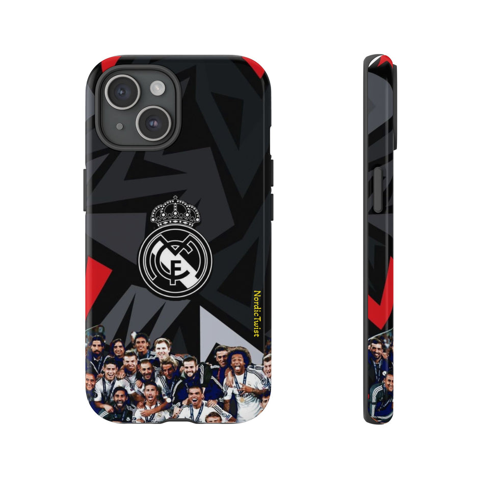 Soccer Team Photo Tough Case – Real Madrid Champions Phone Case