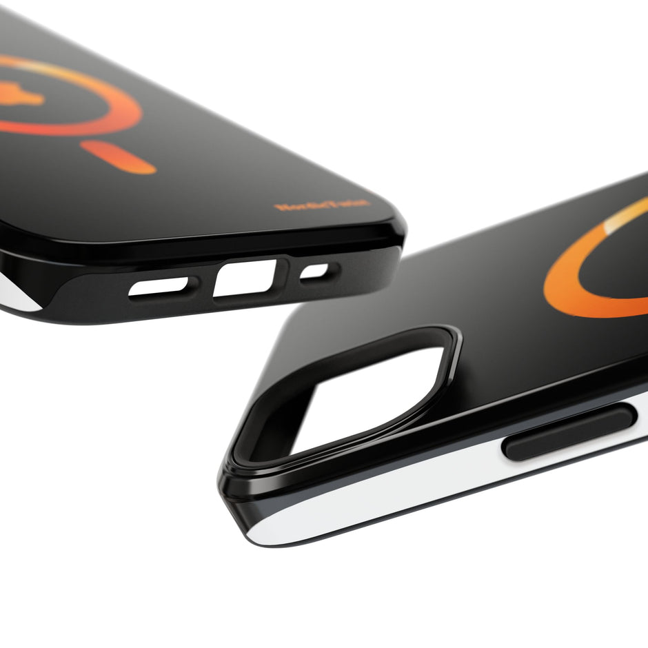 Stöttåligt MagSafe iPhone-skal – Orange Sökikon