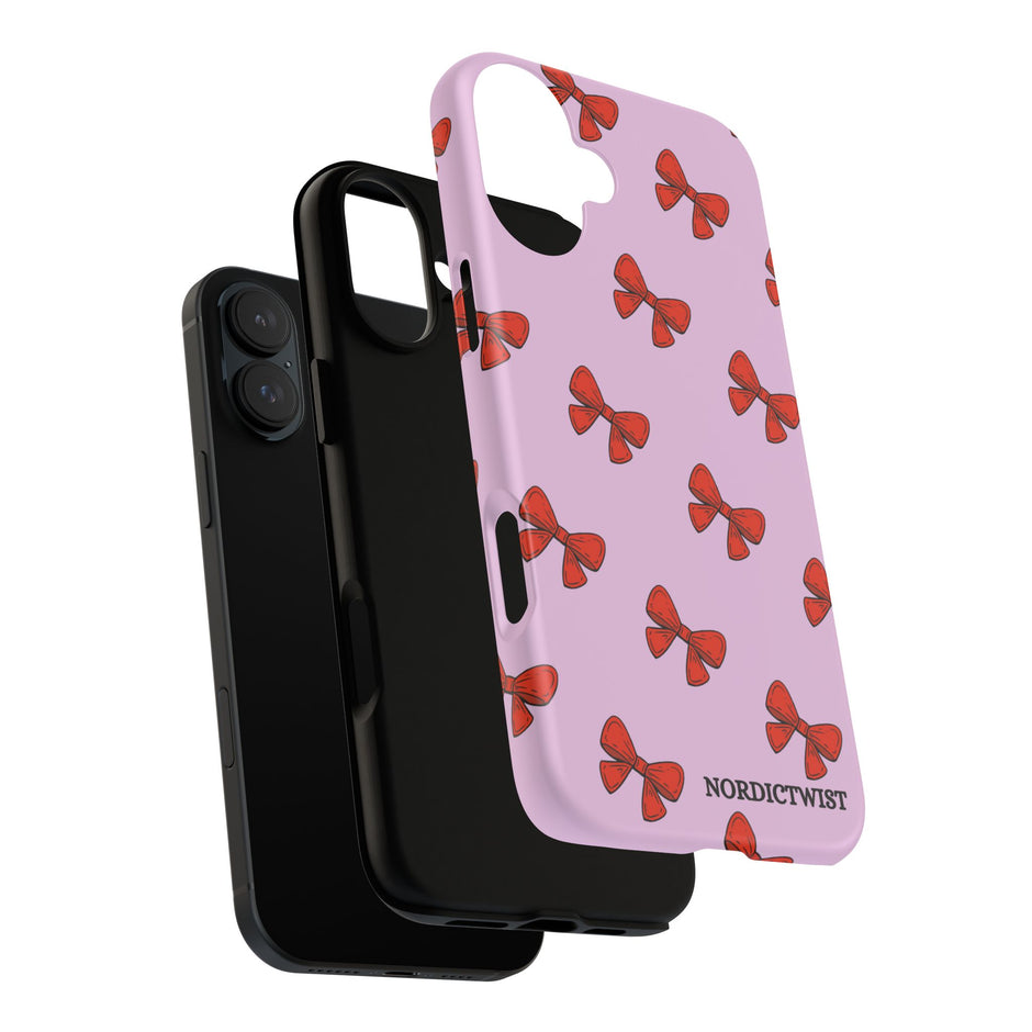 Cute Bow Pattern Phone Case