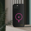 MagSafe Magnetic Impact-Resistant Phone Case — Pink Ring Design