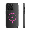 MagSafe Magnetic Impact-Resistant Phone Case — Pink Ring Design