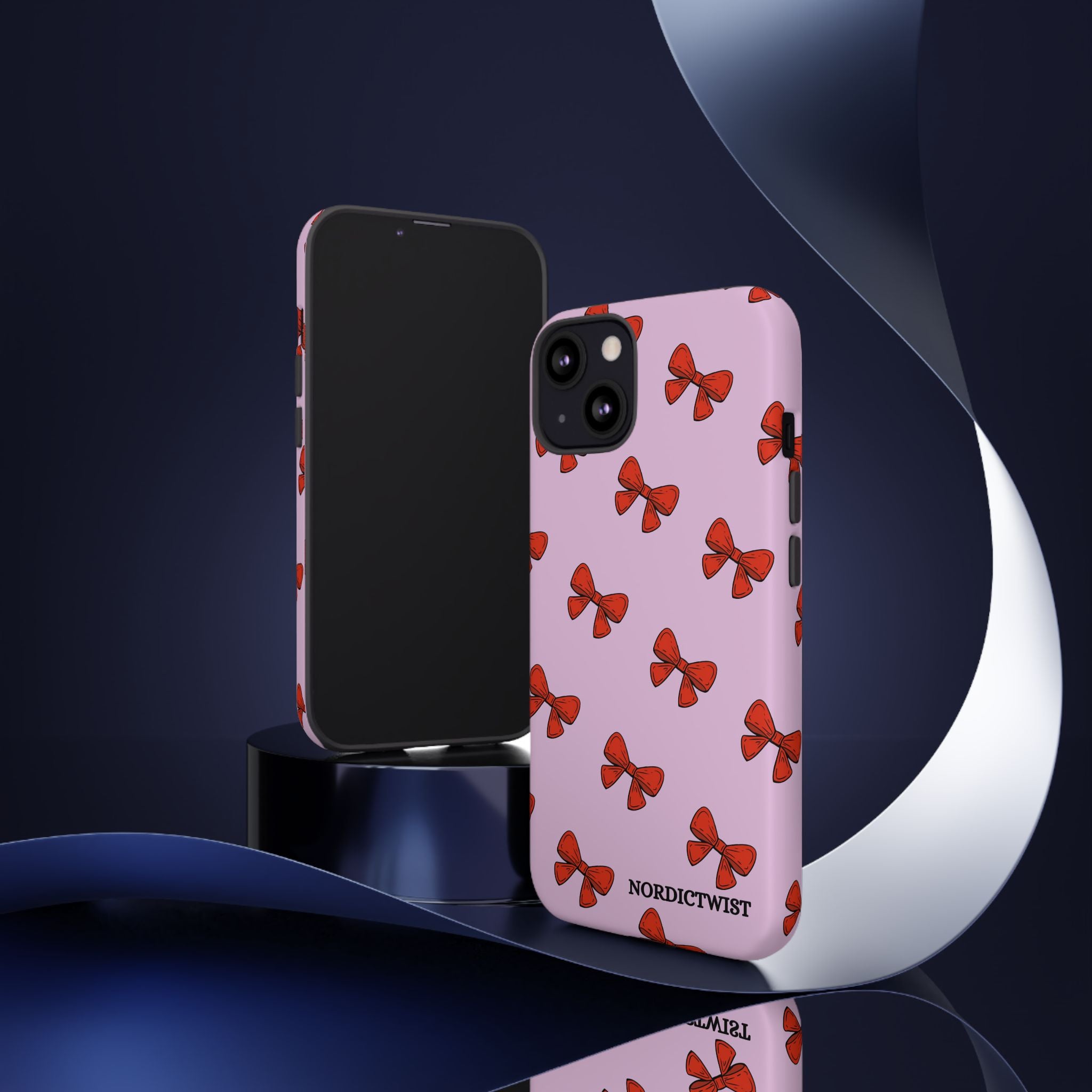Cute Bow Pattern Phone Case