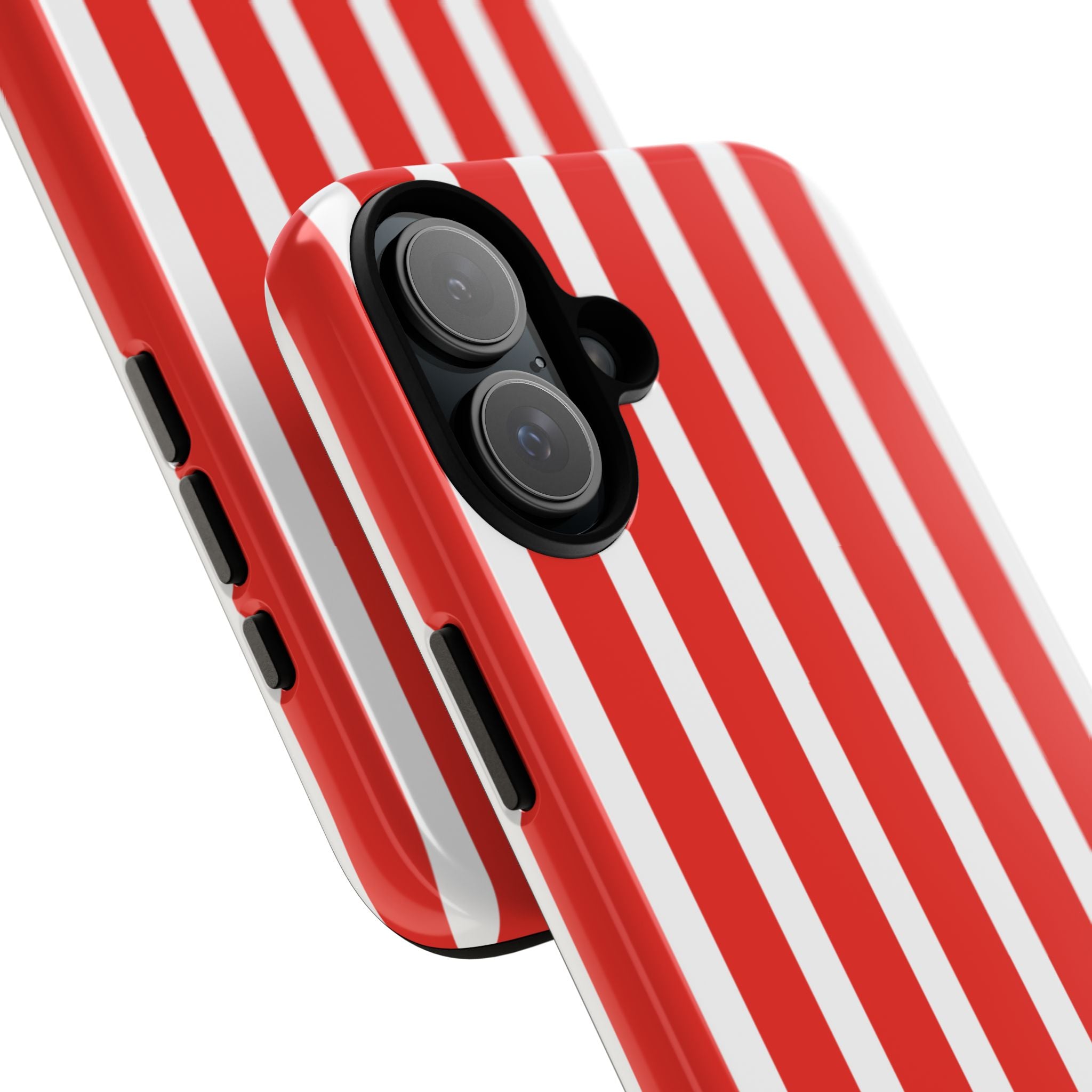 Red Striped Phone Case - Tough Cases for Stylish Protection