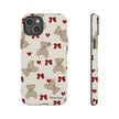 Teddy Bear Hearts Phone Case