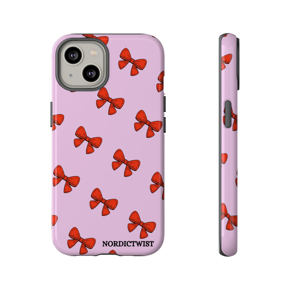 Cute Bow Pattern Phone Case