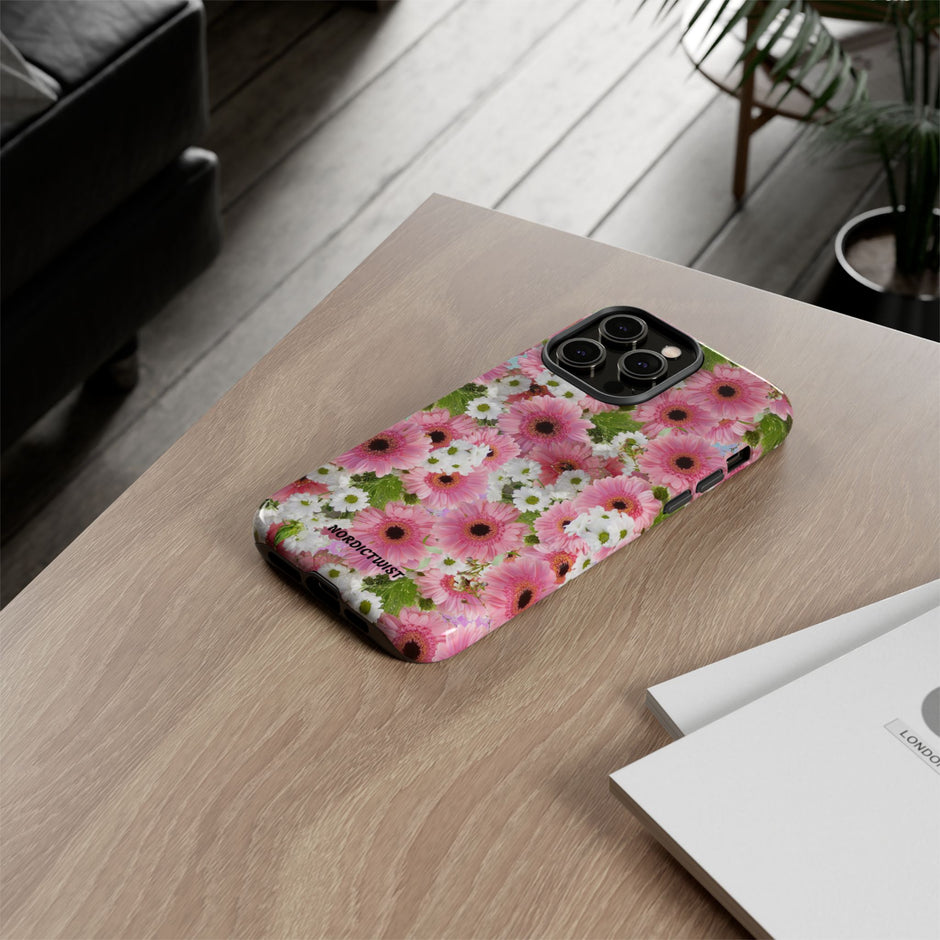 Floral Tough Phone Case - Colorful Flower Design for Nature Lovers