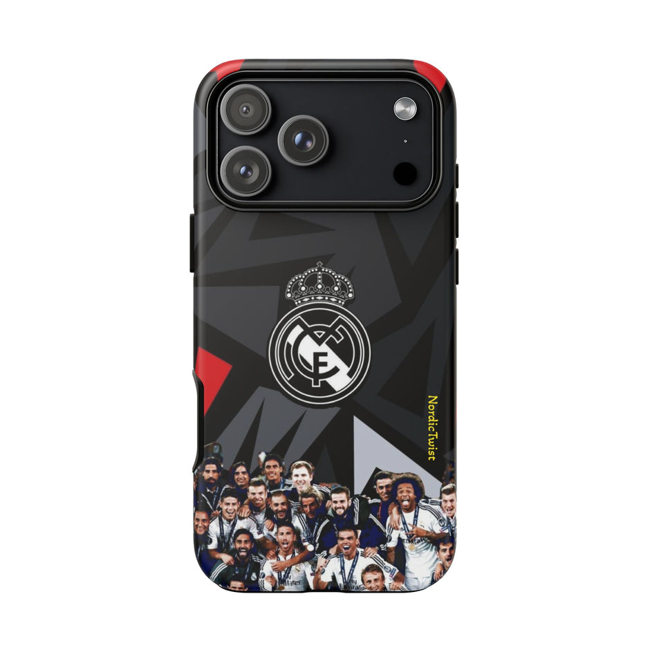 Soccer Team Photo Tough Case – Real Madrid Champions Phone Case
