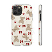 Teddy Bear Hearts Phone Case