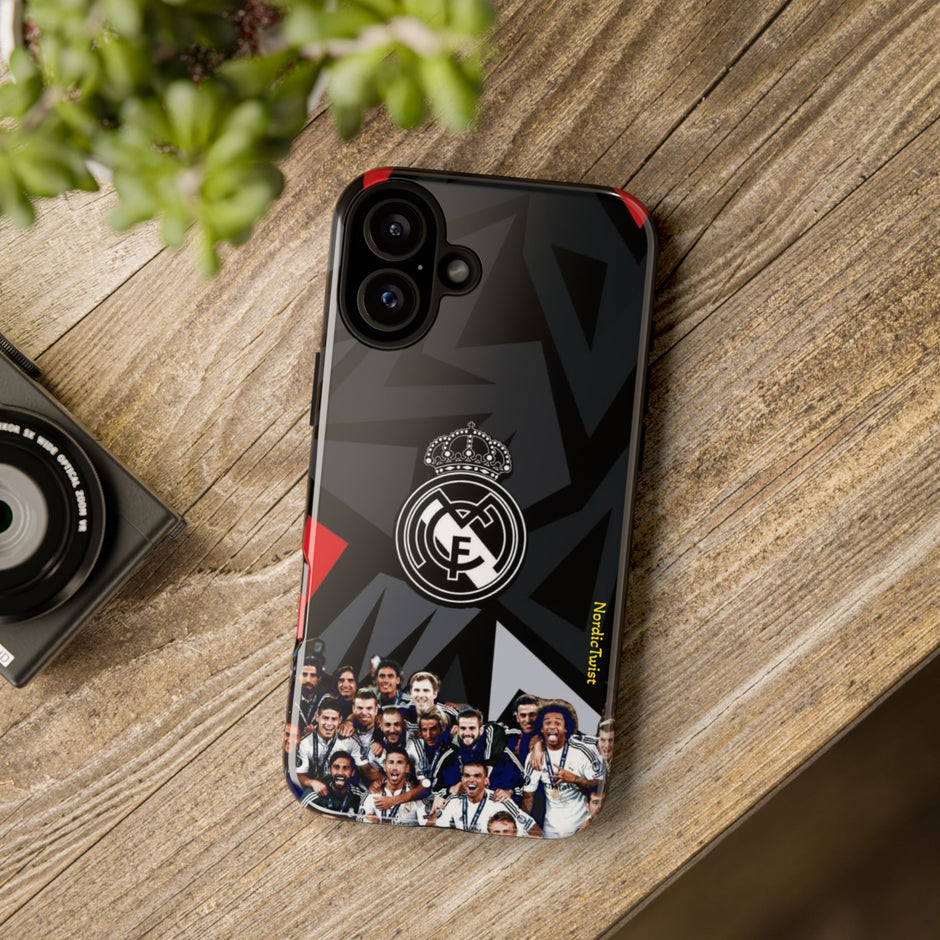 Soccer Team Photo Tough Case – Real Madrid Champions Phone Case