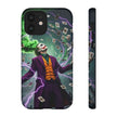 Joker Chaos Tough Phone Case — Electric Cards Graphic iPhone Case