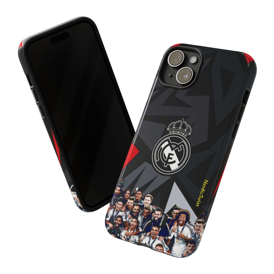 Soccer Team Photo Tough Case – Real Madrid Champions Phone Case