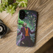 Joker Chaos Tough Phone Case — Electric Cards Graphic iPhone Case