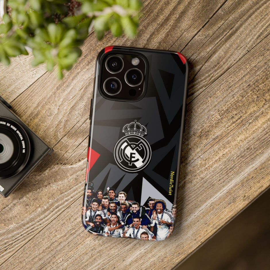 Soccer Team Photo Tough Case – Real Madrid Champions Phone Case