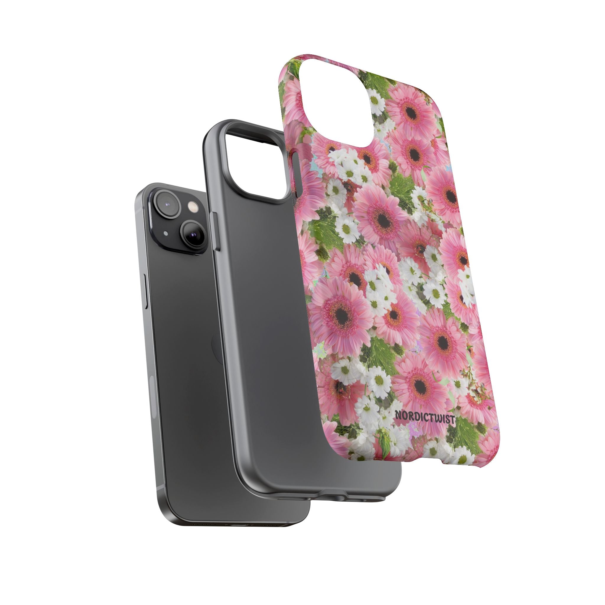 Floral Tough Phone Case - Colorful Flower Design for Nature Lovers