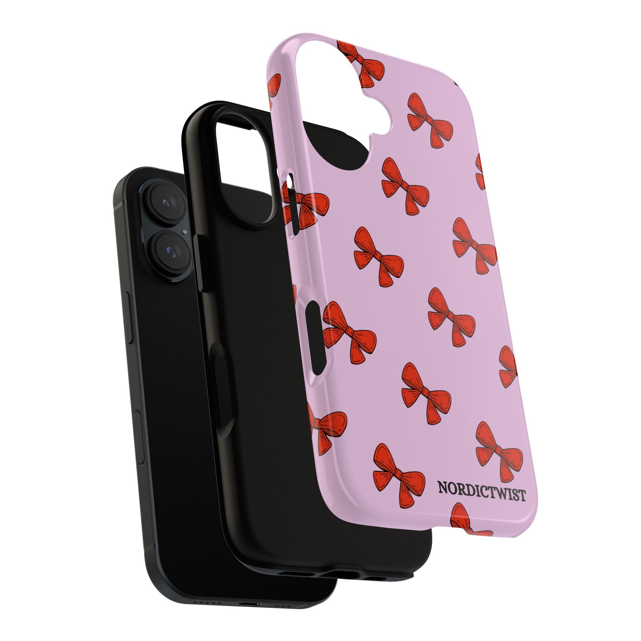 Cute Bow Pattern Phone Case