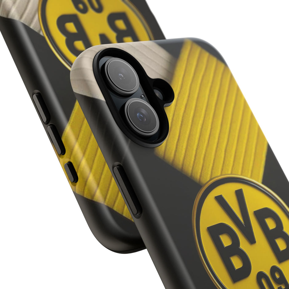 BVB 09 Tough Phone Case - Durable Protection with Bold Black and Yellow Design