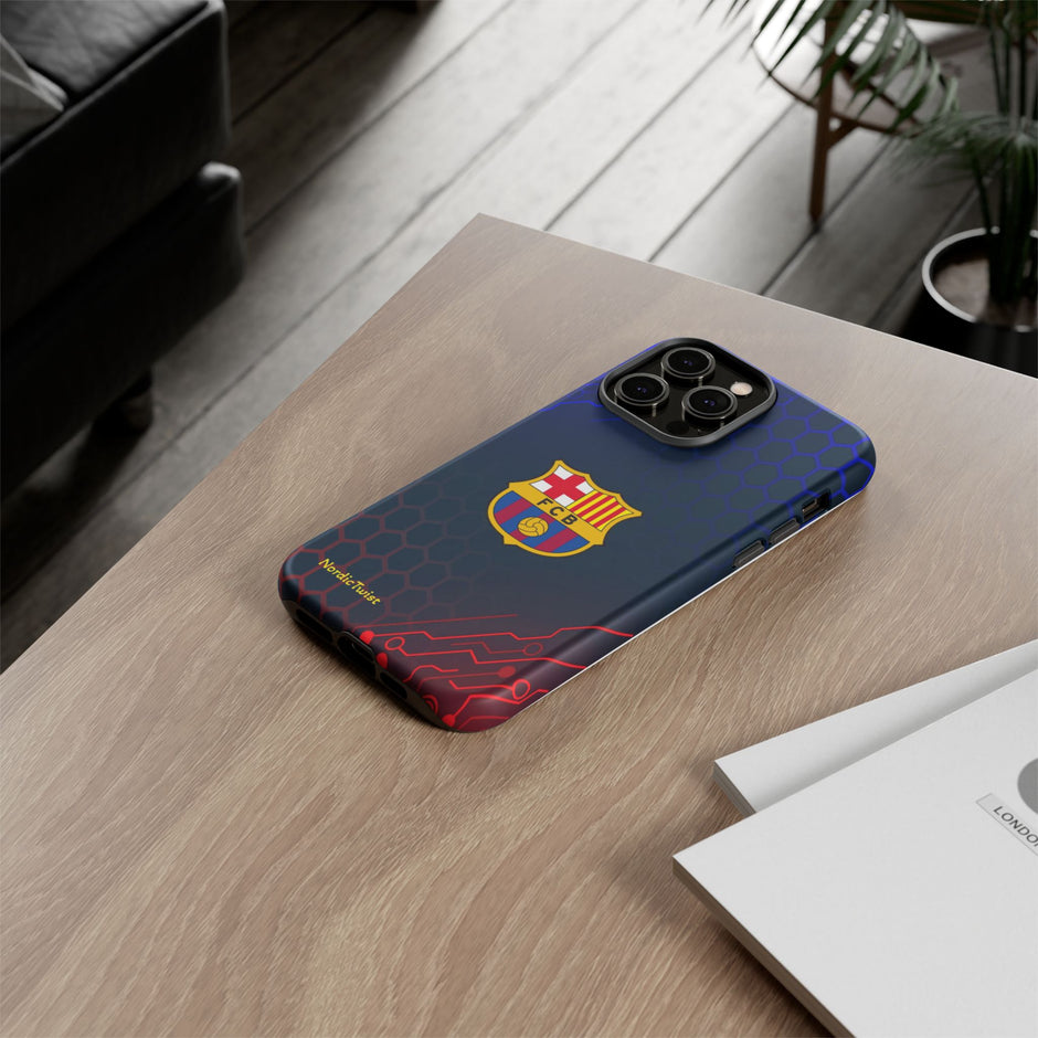 FC Barcelona Tough Phone Case — Protective Soccer Club iPhone Cover