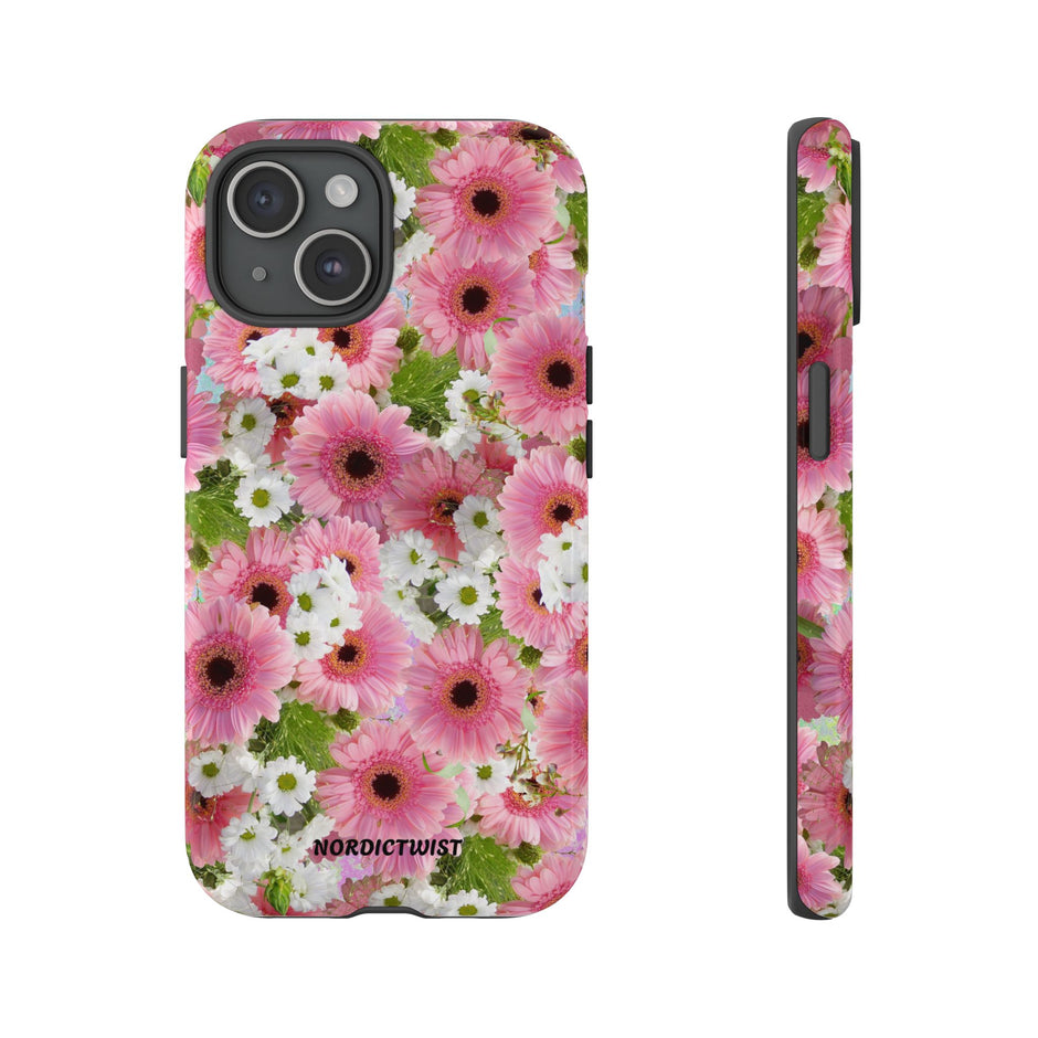 Floral Tough Phone Case - Colorful Flower Design for Nature Lovers