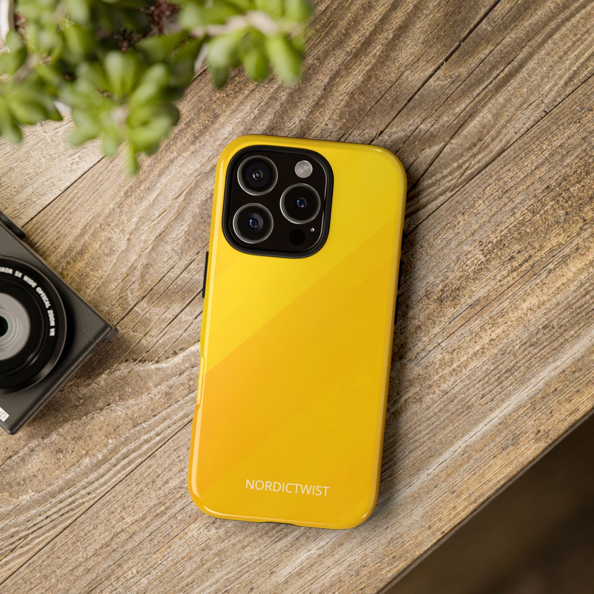 Durable Yellow Phone Case - Tough Protection for Your Device