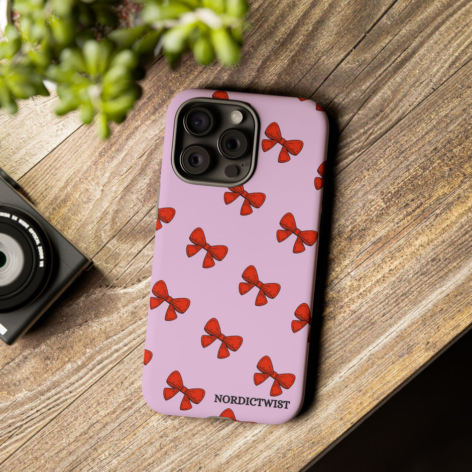 Cute Bow Pattern Phone Case